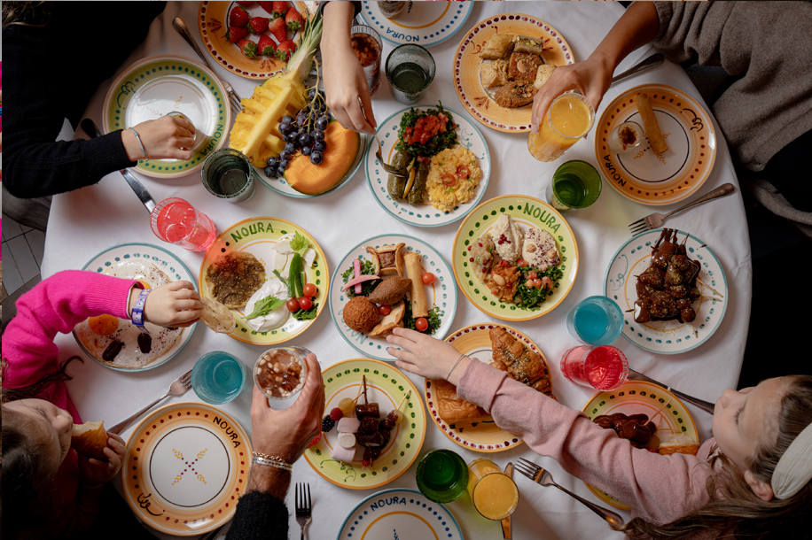 Le brunch familial de Noura Opéra : un festin libanais pour petits et grands